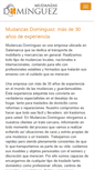 Mobile Screenshot of mudanzasdominguez.com